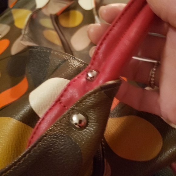 Fall/Autumn Polka dot "All-around" Purse - Picture 5 of 8